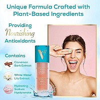 Veil Cosmetics Sunset Light 3-in-1 Face Primer Serum Mixing Base | Oil-Free & Anti-Aging | Pore Minimizing & Hydrating | Plant-Based, Vegan Ingredients & Cruelty-Free