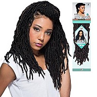 Bobbi Boss Synthetic Hair Crochet Braids African Roots Braid Collection Nu Locs 14 (4-PACK, 2)