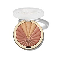 Milani Color Harmony Blush Palette - Bronze Burst (0.3 Ounce) Vegan, Cruelty-Free Powder Blush Compact - Shape, Contour & Highlight Face with 4 Matte Shades