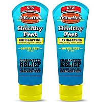 O'Keeffe's Healthy Feet, Exfoliating Foot Cream, 3 oz. Tube - 2 Pack