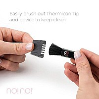 no!no! Thermicon Narrow Tip Refill Pack - Hair Removal for Women - Flawless Replacement Heads Attach to Device for a Smooth Hairless Face, Underarm, & Bikini Area