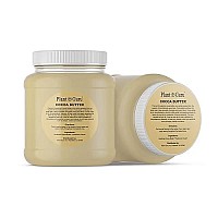 Raw Cocoa Butter 3 lbs. Bulk Jar - 100% Pure Natural Unrefined FOOD GRADE Arriba Nacional Cacao Bean, Great For Chocolate Making, Soap, Lip Balm and Moisturizer For DIY Body Butters