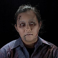 Graftobian Deluxe Zombie Makeup Kit - Expanded Theatrical Makeup Kit for Costumes, Cosplay, and Halloween