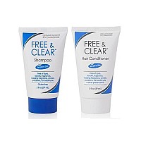 Free & Clear Shampoo and Conditioner, 2 Ounce Travel Size