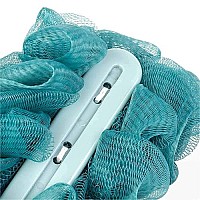 Arswin Back Scrubber for Shower,Loofah Long Handle Bath Body Brush,Soft Nylon Mesh Sponge for Shower,Loofah On a Stick for Men Women,Exfoliating Scrub Cleaning Luffa for Elderly