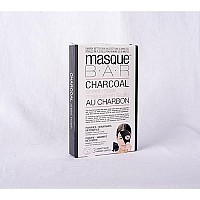 masque BAR Charcoal Sheet Mask - Charcoal Masks, 3-set