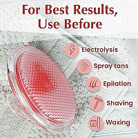 Dylonic Exfoliating Body Scrub Razor Bump Brush + Ingrown Hairs Treatment - Skin Exfoliator for Body Shaving Irritation, Strawberry Legs, Armpit, Bikini Line - Body Exfoliator Scrubber - 1pk Orange