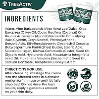 TreeActiv Crepey Skin Repair Treatment, 8oz, Firming Crepe Skin Cream with Hyaluronic Acid & Shea Butter to Deeply Moisturize & Tighten Wrinkly Dry Crepe Skin, 500+ Uses