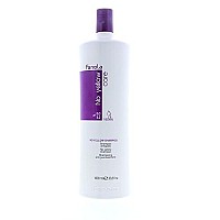 Fanola No Yellow Shampoo 33.8oz / 2pk - Color Depositing Purple Shampoo for Blonde, Silver, Gray, and Highlighted Hair - Anti Brass Shampoo Toner to Remove Yellow Tones & Brassiness from Bleached Hair