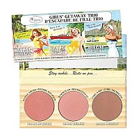 theBalm Highlighting Powder Cheek Palette, Face Sculpting Kit, Fade Resistant Blushes/Bronzers, Balm (Springs, Beach and Desert), 0.16 ounces