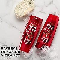 L'Oreal Paris Elvive Color Vibrancy Protecting Conditioner, for Color Treated Hair, Conditioner with Linseed Elixir and Anti-Oxidants, for Anti-Fade, High Shine, and Color Protection, 28 Fl Oz