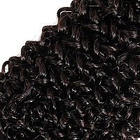 ISEE Hair 9A Grade Mongolian Kinky Curly Hair Extension Virgin Human Hair Weaving 3 Bundles Kinky Curly Virgin Hair 100% Human Hair Weaves Extension Mongolian Virgin Hair (10 12 14inches)