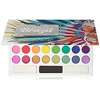 bh Cosmetics, 35 Color Eyeshadow Palette, Take Me Back To Brazil, Pressed Pigment, 8.3 oz