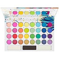 bh Cosmetics, 35 Color Eyeshadow Palette, Take Me Back To Brazil, Pressed Pigment, 8.3 oz