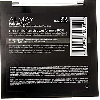 Almay Palette Pops, Naturalista, 0.16 oz, eyeshadow palette, Powder,Creamy