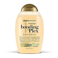 OGX Restoring + Bonding Plex Salon Technology Shampoo, 13 Ounce, 385 Fl oz