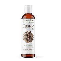 Castor Oil 4 oz Cold Pressed 100% Pure Natural Carrier - Skin, Face, Body, Eyebrows, Eyelashes, and Hair Growth Moisturizer, Hexane-Free. Great for DYI Creams, Lotions, Scalp Treatments, and Lip Balms