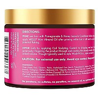 Mielle Organics Pomegranate & Honey Sculpting Custard, Natural Styling Cream Plus Moisture, For Curl, Wave, & Coil Definition for Natural or Relaxed Type 4 Hair, 12-Fluid Ounces