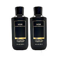 Bath and Body Works 2 Pack Men's Collection 2 in 1 Hair and Body Wash NOIR.