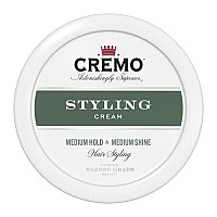 Cremo Premium Barber Grade Hair Styling Cream, Medium Hold, Medium Shine, 4 Oz