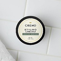 Cremo Premium Barber Grade Hair Styling Cream, Medium Hold, Medium Shine, 4 Oz