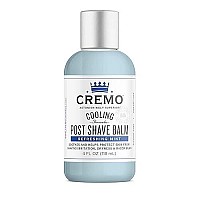 Cremo Cooling Formula Post Shave Balm, Soothes, Cools And Protects Skin From Shaving Irritation, Dryness and Razor Burn, 4 Oz