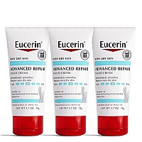 Eucerin Advanced Repair Hand Cream - Fragrance Free, Hand Lotion for Very Dry Skin - 2.7 Ounce (Pack of 3)