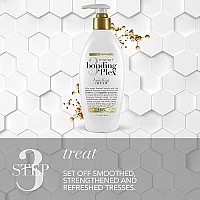 OGX Restoring + Bonding Plex Salon Technology Bonding Cream Leave-in Treatment, 6 Ounce, 177 fl oz.