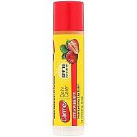 Carmex Cold Sore Relievers Carmex Daily Care Moisturizing Lip Balm Strawberry Spf 15, 0.15 Oz