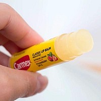 Carmex Cold Sore Relievers Carmex Daily Care Moisturizing Lip Balm Strawberry Spf 15, 0.15 Oz