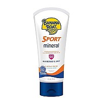 Banana Boat Sport 100% Mineral Sunscreen Lotion, Broad Spectrum, SPF 50+, 6oz.