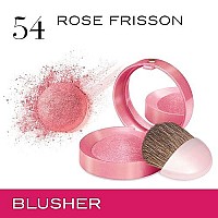 Bourjois Blush for Women,  54 Rose Frisson, 0.08 Ounce