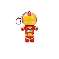 Lip Smacker Marvel Iron Man Superhero Flavored Lip Balm Keychain, Billionaire Punch, 0.14 Ounce