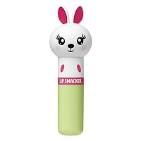 Lip Smacker Lippy Pal Bunny Rabbit Flavored Lip Balm Hoppy Carrot Cake | Clear Matte | For Kids, Men, Women | Stocking Stuffer | Christmas Gift