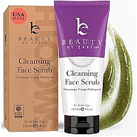 Exfoliating Face Scrub & Exfoliating Face Wash (2 in 1) - Face Exfoliator Scrub, Microdermabrasion Facial Scrub, Exfoliating Scrub in Natural Face Wash Base, Facial Exfoliator, Exfoliante Para La Cara