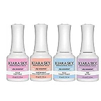 Kiara Sky Professional Nails, Dip Manicure Liquid Essentials (Bundle 1-4)