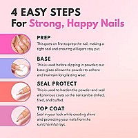 Kiara Sky Professional Nails, Dip Manicure Liquid Essentials (Bundle 1-4)