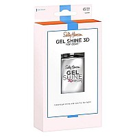 Sally Hansen Gel Shine 3D Top Coat Clear 0.45 Ounce (13.3ml)