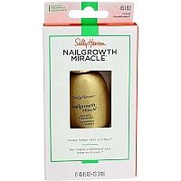 Sally Hansen Nail Growth Miracle Growth Treatment Clear 0.45 Ounce (13.3ml)