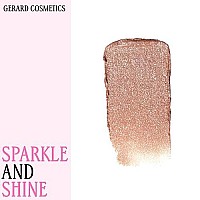 Gerard Cosmetics Glitter Lipstick Hollywood Blvd Sparkling Glitter, Fully Opaque Lip Color With Sparkling Metallic Finish Cruelty Free & Usa Made