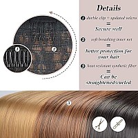 BARSDAR 26 inch Ponytail Extension Long Straight Wrap Around Clip in Synthetic Fiber Hair for Women - Light Blonde mix Bleach Blonde Evenly