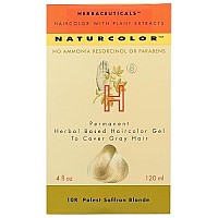 Naturcolor, Palest Saffron Blonde 10r, 4 Fl Oz