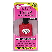 NAIL-AID 1 Step French Mani, French Sheer, 0.55 Fluid Ounce