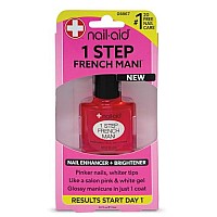 NAIL-AID 1 Step French Mani, French Sheer, 0.55 Fluid Ounce