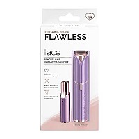 Finishing Touch Flawless Facial Hair Remover for Women, Electric Face Razor for Women with LED Light for Instant and Painless Hair Removal