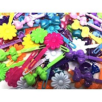 Crispy Collection Hair Accessories for Girls Assorted Hair Clips Selection Birthday Gifts for Girls (24 Pieces)