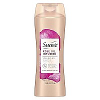 Suave Professionals Shampoo For Fine to Flat Hair Rose Oil Infusion Volumizing Shampoo 12.6 oz