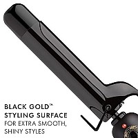 HOT TOOLS Pro Artist Black Gold Curling Iron, 1-1/4 inch