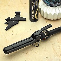 HOT TOOLS Pro Artist Black Gold Curling Iron, 1-1/4 inch