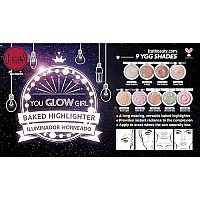 J.CAT BEAUTY You Glow Girl Baked Highlighter - Mermaid Skin